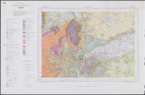 BRGM. Carte géologique de la France à 1:50 000 : Lyon (2e édition).