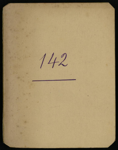 Carnet n°142.
