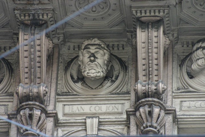 11 rue d'Algérie, détail de la façade.