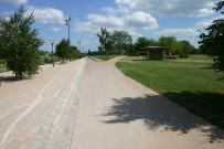 Parc de Gerland, vues générales.