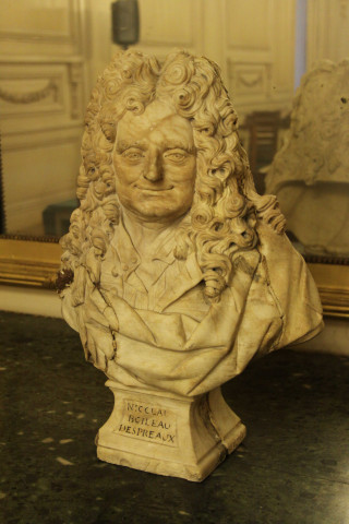 Buste de Nicolas Boileau.