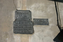 Plaques.