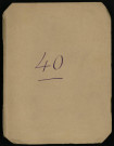 Carnet n°40.
