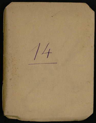 Carnet n°14.