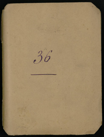Carnet n°36.