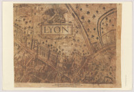 Plan scénographique de Lyon vers 1550, extrait.