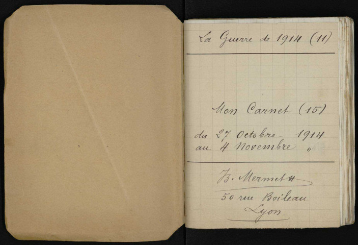 Carnet n°11.