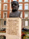 Buste d'Edouard Herriot.