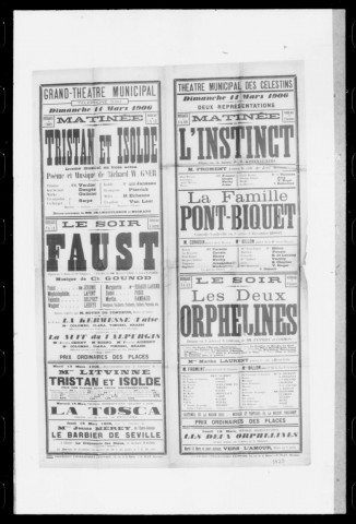 Famille Pont-Biquet (La) : comédie-vaudeville en trois actes. Auteur : Alexandre Bisson.