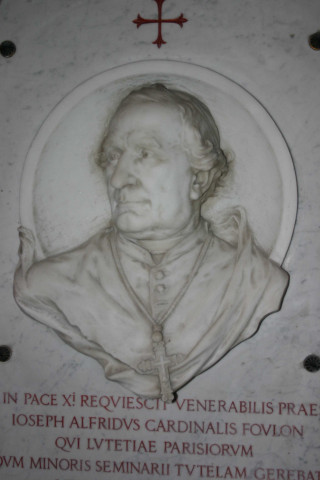 Buste du cardinal Foulon.