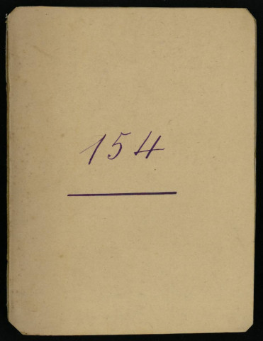 Carnet n°154.