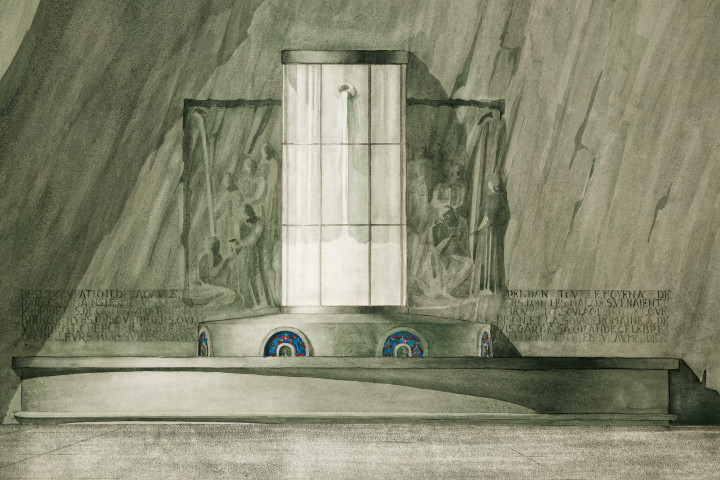 Dessin d'Andrée Moulin.