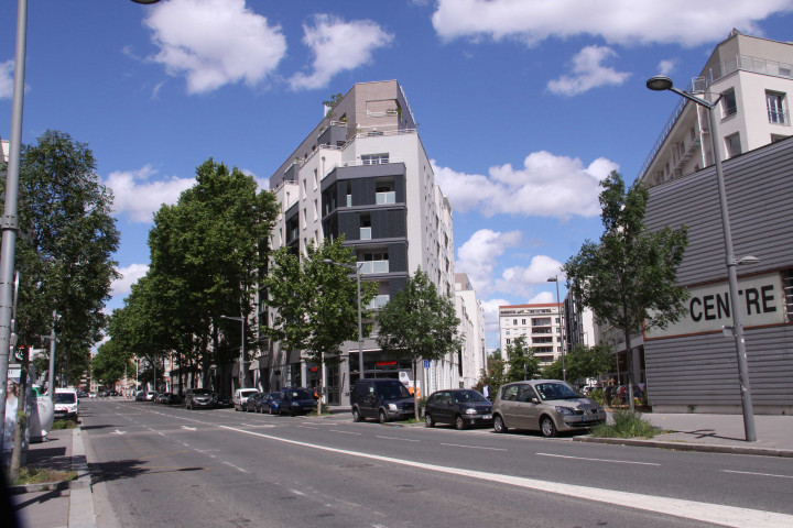 Vers l'avenue Berthelot, vue nord-est.