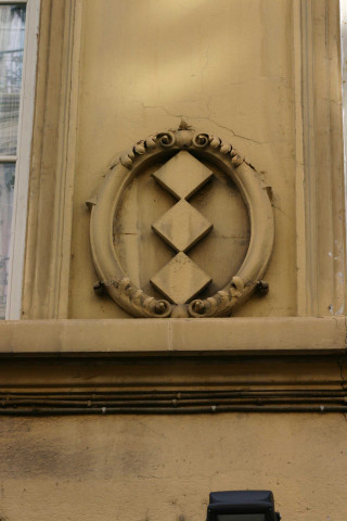 7 rue de Brest, détail de façade.