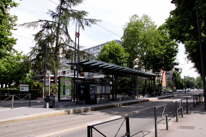 Station de tramway.