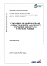 L'influence du numérique dans les relations entre l'archiviste et l'usager des services d'archives publics